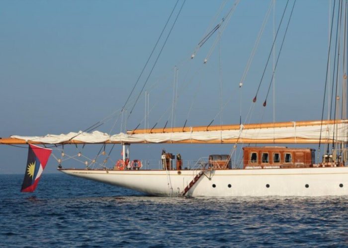 Classic Sailing Yacht Germania Nova Aft