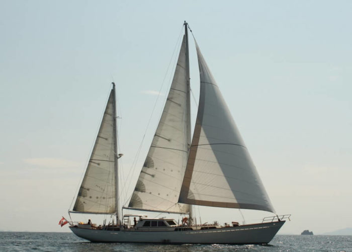 Classic Sailing Yacht Meta IV Sailing