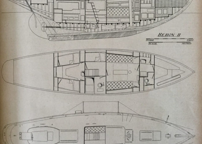 Classic Sailing Yacht Heron II Plans