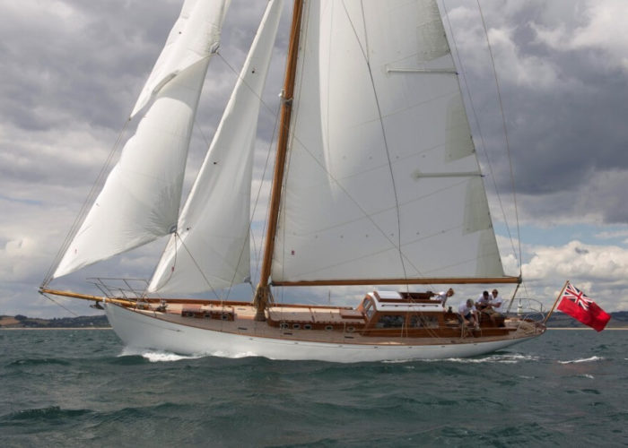 Classic Sailing Yacht Heron II Sailing