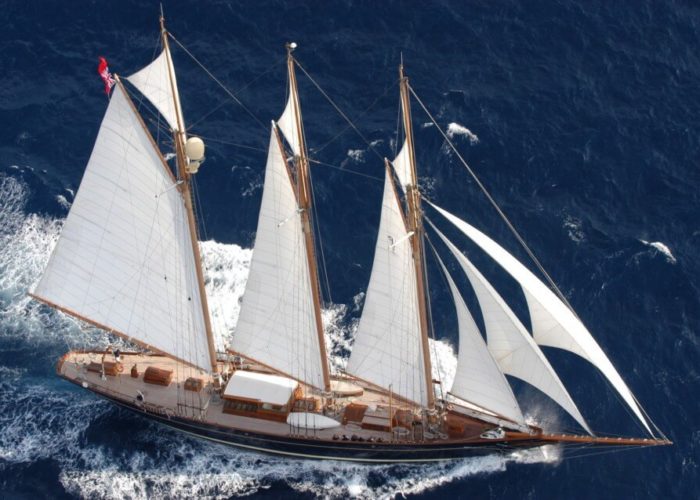 Classic Sailing Yacht Shenandoah Of Sark Sailing