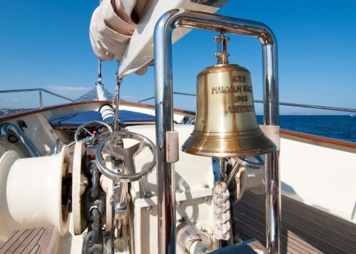 Classic Sailing Yacht Malcolm Miller Ships Bell
