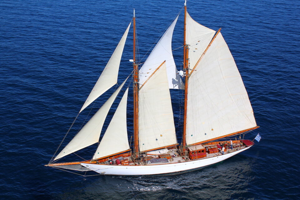 sailing yacht aello